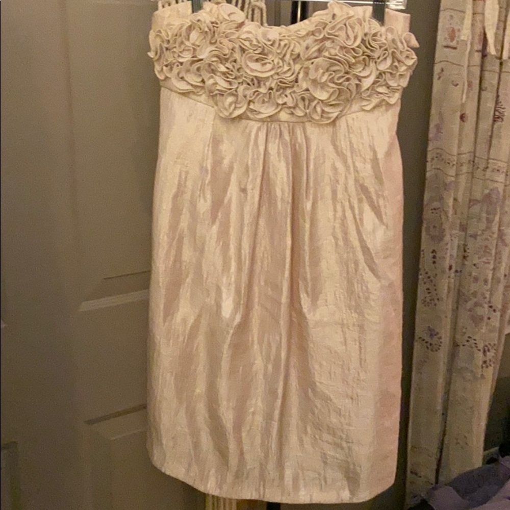 Strapless Dress.